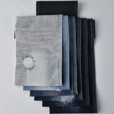 Poliestere di cotone Spandex Stretch Stoffa denim 11,9 oz Abito abbigliamento Jean