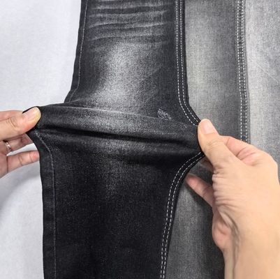 comprare 9.4OZ TWILL Style Cotton Polyester Stretch Denim Fabric  JSD3245B For BOYS Pants Or Lady Jeans online manufacture