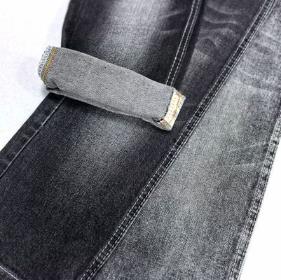 comprare Peso pesante tessuto di cotone denim nero di curvatura per donna o uomo jeans online manufacture