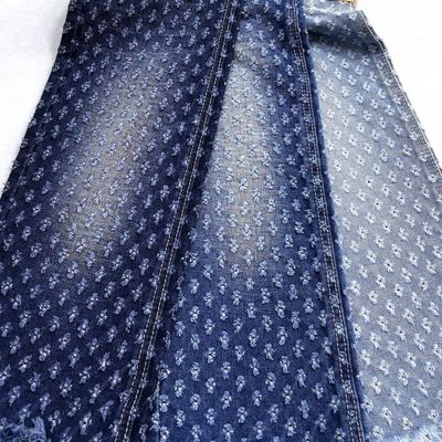 comprare Tessuto Denim Jacquard Crochet con Design Floreale, Stile TWILL, Denim Non Elastico 11.3oz per abbigliamento femminile o jeans online manufacture
