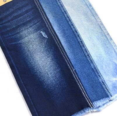 comprare 12.5OZ Peso pesante spandex stretch cotone poliestere tessuto denim blu scuro stile JSD3242 TWILL online manufacture