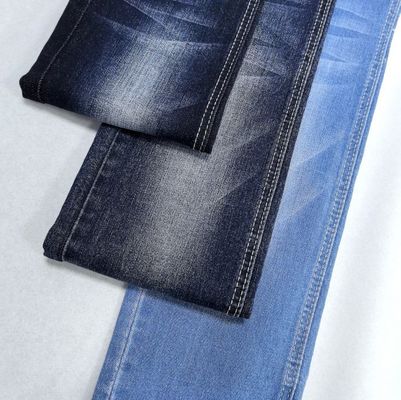 comprare Tessuto di cotone blu scuro di spandex denim tessuto di denim miscelato 70' 71' 8.6oz online manufacture