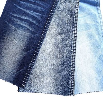 comprare 59''60''Poliestere di cotone spandex finto jeans a maglia tessuto online manufacture