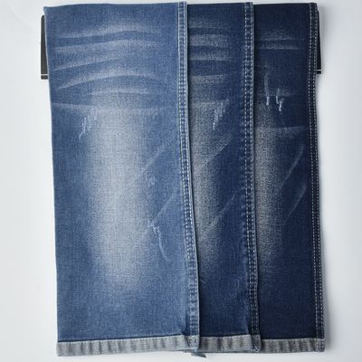 comprare 11 oz di tessuto di denim stampato di cotone poliestere spandex resistente al restringimento online manufacture