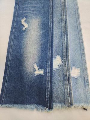 comprare Super-morbido Peso pesante Poliestere di cotone INDIGO INDICO denim tessuto con 7 * 7Costruzione JSD3172 12.8oz online manufacture