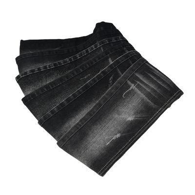 comprare TWILL Stile Pesante Stretch Black Slub Poliestere Poliestere Spandex Tessuto Denim online manufacture