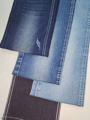 comprare Alto allungamento 55%Tissu cotone denim INDIGO TWILL STYLE online manufacture