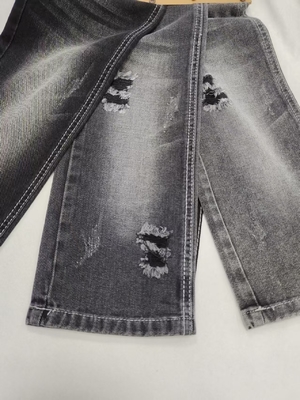 comprare TESSUTO DENIM NON ELASTICIZZATO TWILL 9.4oz NERO/NERO Con Struttura 10*10 Per Jeans online manufacture