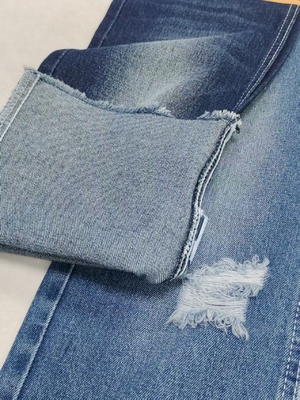 comprare 70% cotone 10,3 oz tessuto denim con 10*10 costruzione dark indigo stretch gratis per jeans online manufacture