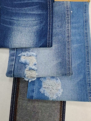 comprare Tessuto denim indaco scuro da 9,6 once, 65% cotone, con costruzione 10*10 per jeans online manufacture