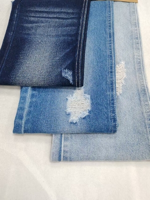comprare Tessuto denim INDACO SCURO 80% cotone super morbido, armatura a saia 11.5oz per jeans boyfriend online manufacture