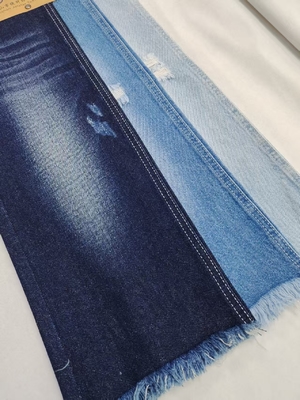 comprare Tessuto denim di alta qualità in misto cotone e poliestere, armatura a saia, 85% cotone JSD3258 per abbigliamento jeans da donna, uomo, ragazze, ragazzi online manufacture