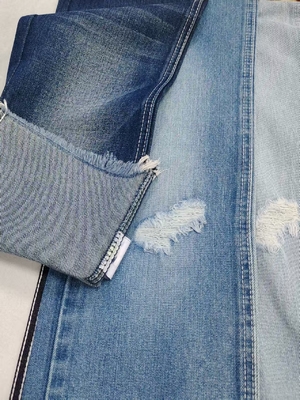 comprare 10.9oz di poliestere di cotone di colore denim tessuto scuro INDIGO JSD3337-1 per jeans donna o pantaloni ragazzo online manufacture