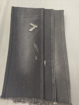 comprare 65% Cotone 12.5oz Cotone Rayon Poliestere Nero/Bianco 180cm Tessuto Denim 7x7 JSD3085B online manufacture