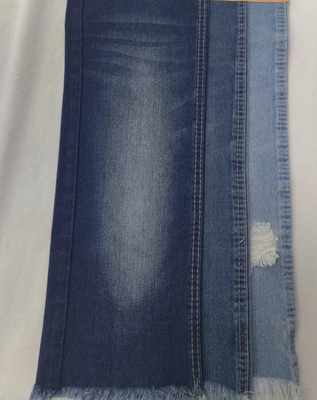 comprare 11.5oz Rayon di cotone traspirante poliestere INDIGO scuro 180cm tessuto denim non stretch 10x7 JSD3076-1 online manufacture