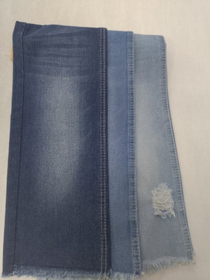 comprare 64.2% cotone 10,8 oz non elastico cotone poliestere Rayon DARK INDIGO 178-180cm tessuto denim 10*7 JSD3134 online manufacture