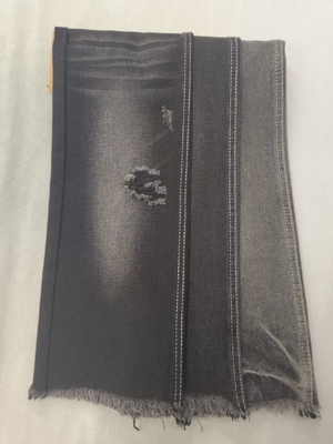 comprare Twill stile Senza elastico 75.2% Cotone Cotone Poliestere Rayon NERO/BLAC 180cm Tessuto denim 10*7 JSD3135A-R online manufacture