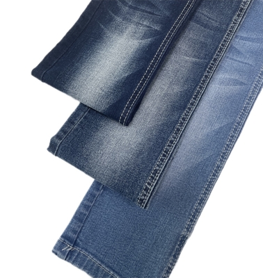 comprare Tessuto denim elasticizzato in filato di bambù verticale 65% cotone 10.5oz per jeans da donna online manufacture