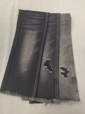comprare 75,2% Cotone Senza elastico Cotone Poliestere Rayon NERO/NERO 178-180cm Tessuto denim 10*7 JSD3135A online manufacture
