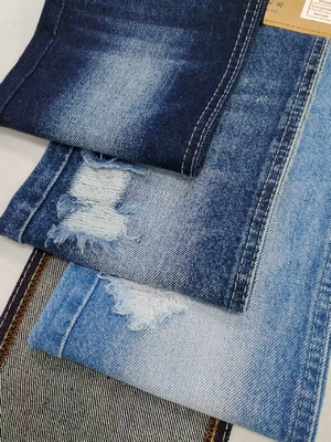 comprare Tessuto denim stile TWILL a basso restringimento 80% cotone Tinto in massa INDACO SCURO JSD3396 per jeans da donna o pantaloni da ragazzo online manufacture