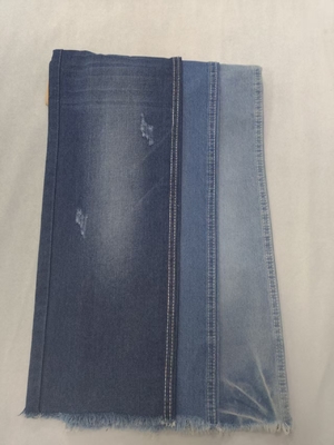 comprare 9.7oz Right Twill Stile Senza allungamento Poliestere di cotone viscoso scuro Indigo 178-180cm Tessuto denim 12x12 JSD3227 online manufacture