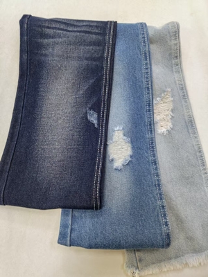comprare Tessuto denim pesante 11.5oz in cotone poliestere, indaco scuro online manufacture