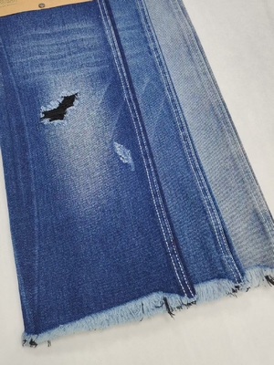 comprare Tessuto denim INDACO/NERO stile TWILL, 12.2oz, con larghezza intera di 180cm, JSD3076B-B, per jeans boyfriend e pantaloni da donna online manufacture