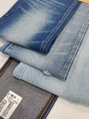 comprare 85%Tissuto di cotone stile Twill Tissu denim indigo scuro Per jeans denim online manufacture