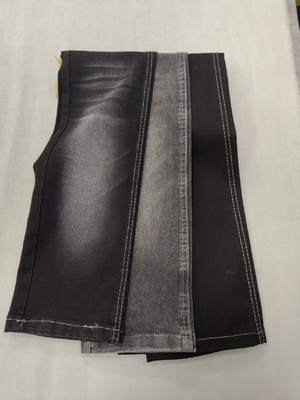 comprare 11.8oz Eccellente elasticità TESSUTO DENIM NERO/NERO 7*10/105 Left Twill JSD3252AL per alta qualità online manufacture