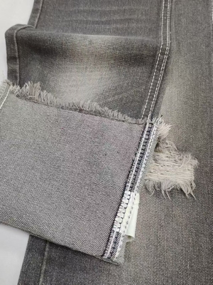 comprare Tessuto denim grigio a saia sinistra da 10,3 once, tessuto con larghezza totale di 180 cm per jeans online manufacture