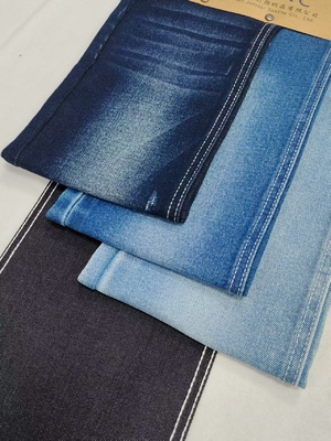 comprare Stretta a 4 vie, peso pesante 74% di cotone, tessuto denim di alta qualità, JSD3035 per abbigliamento casual, jeans all'ingrosso online manufacture