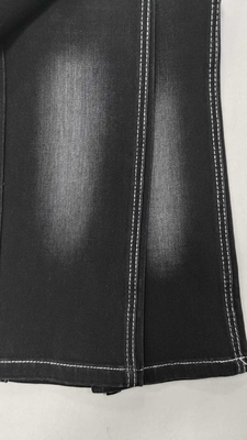 comprare 14 oz NERO con larghezza completa 153-155cm Tissu leggero stretch denim JSD3437-3 per pantaloni di moda online manufacture