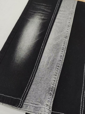 comprare Tessuto denim NERO/NERO super morbido stile Twill da 8,4 once con costruzione 12*21/70OE per jeans online manufacture