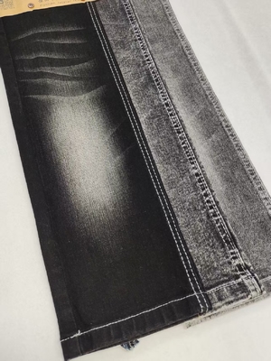 comprare NERO/NERO 75% di cotone Spandex alto slub 9,4 oz tessuto denim 9,4 oz per jeans donna online manufacture