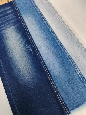 comprare 70% di cotone Super-morbido e resistente Twill Style Stoffa denim con costruzione 12+12*21/40+21/70 JSD3257 Per jeans online manufacture