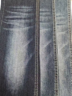 comprare Tessuto denim in filato di bambù verticale ad alta elasticità 75% cotone 10oz per jeans da donna online manufacture