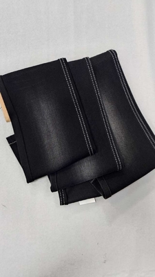 comprare 12.5oz NERO/NERO con larghezza completa 168-170cm Leggere allungamento Elastico sia su waft e curvatura tessuto denim JSD3438-3 per pantaloni di moda online manufacture