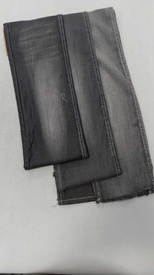 comprare Tessuto denim leggero 5.7oz NERO/BIANCO con larghezza totale 69/71