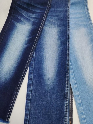 comprare Tessuto denim elasticizzato con filato Siro a basso restringimento e cross slub 75% cotone, con costruzione 10+10/16*55 JSD3259 per jeans online manufacture