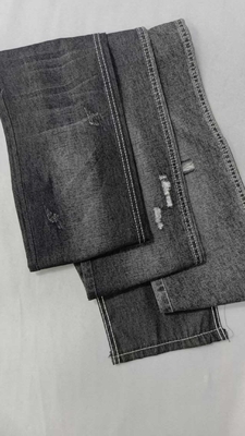 comprare OE semplice tessuto 6.8oz NERO/BLANCO con larghezza completa 180cm No Stretch Elastico tessuto denim JSD3099B per ingrosso online manufacture