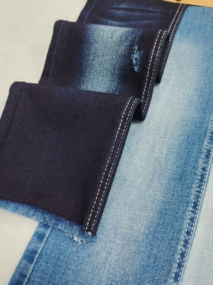 comprare High Spandex Dual-Core Siro Yarn Cross Slub  85%Cotton Denim Fabric With 170cm Full Width For Jeans Or Coat online manufacture