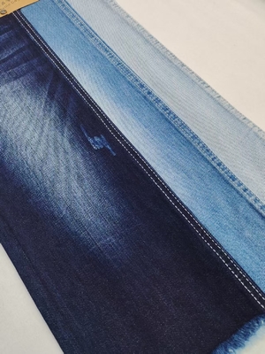 comprare Tessuto denim Siro Yarn Cross Slub Weak Stretch 85% cotone 8+8*10/40+70 costruzione JSD3300 per jeans o giacche online manufacture