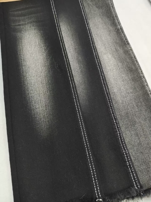 comprare NERO/NERO 180cm Tessuto Denim 9.2oz Siro Yarn Cross Slub Stretch a Larghezza Piena per Cappotto o Jeans in Denim online manufacture