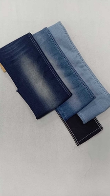 comprare Finto denim a maglia elasticizzato 8.8oz Indigo scuro con altezza 150cm, costruzione 16*100/40+200 Tessuto denim JSD3343 -1 per jeans online manufacture