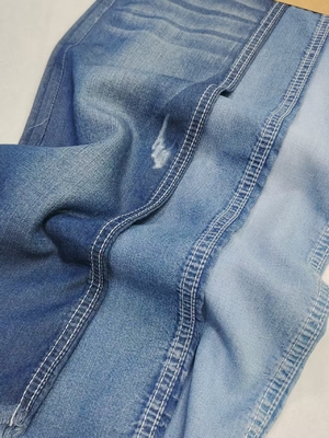 comprare 100%Tencel  Low Shrinkage Light Weight 5.2OZ Summer Jeans Denim Fabric Elastic Free 180cm Full Width online manufacture
