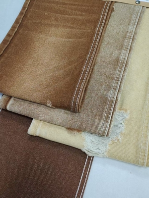 comprare 14 oz Pesante Peso scuro colore khaki Twill stile tessuto denim 7 * 6 costruzione tessuto per jeans online manufacture
