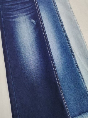 comprare Siro Twill Style 8.8oz High Stretch Denim Fabric Dark Indigo 70%Cotton For Lady Jeans online manufacture