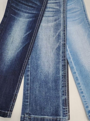 comprare 9.7oz Spandex Slub Yarn 65%Tissu cotone denim 10S resistente al restringimento Per jeans da donna online manufacture