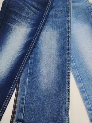 comprare Tessuto denim 8S 11,5oz 3/1 Right Twill Dark Indigo High Stretch per jeans da uomo online manufacture
