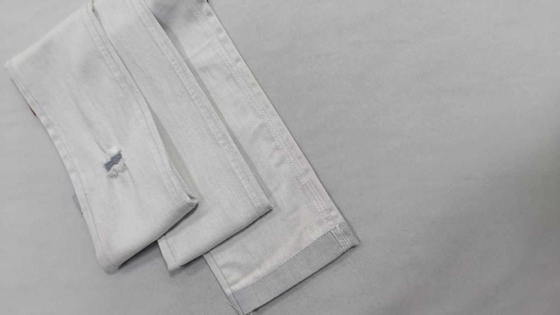 comprare Siro medio elastico 9.5oz Bianco/Grigio con costruzione a larghezza piena 178-180 cm  8.5+10×8/55/75 Tessuto denim  JSD3410-1 online manufacture